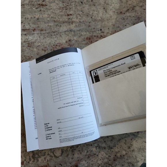 The Data Compression Book Paperback C Program System Hardware CS Coding Models - Picture 10 of 10